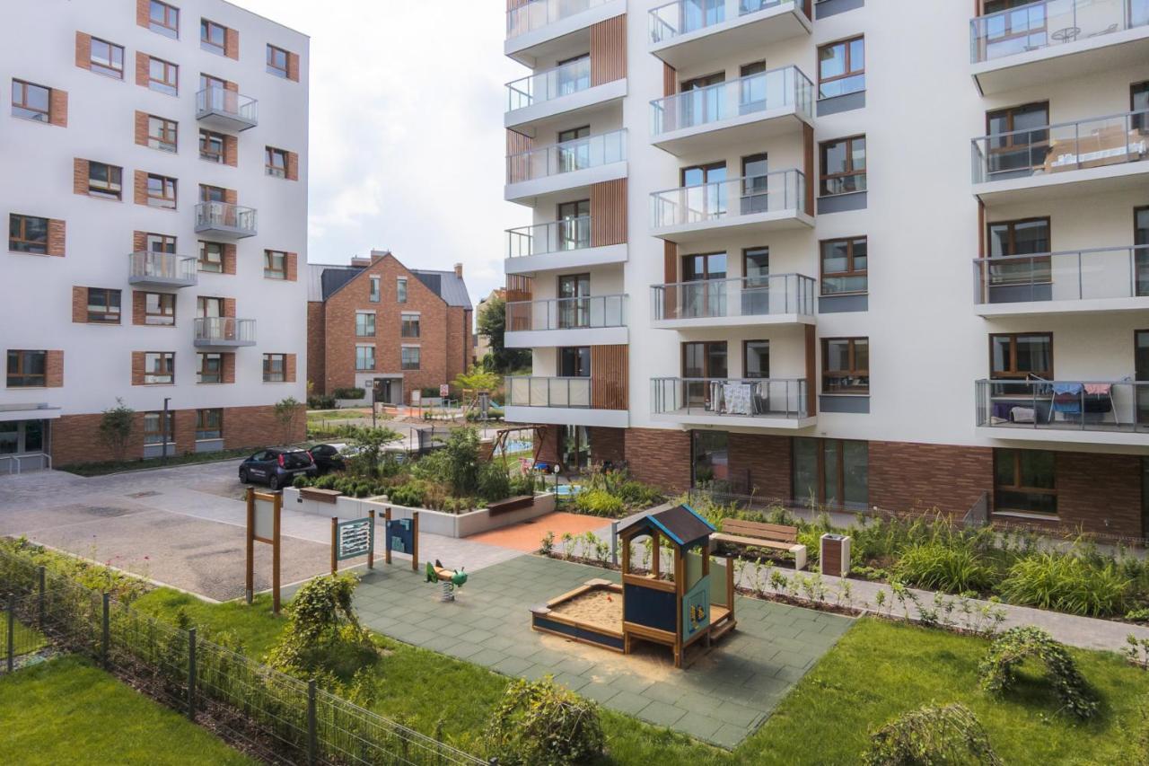 Bright & Stylish Apartment With Balcony 1,5 Km To Gdansk Main City By Noclegi Renters Exterior foto